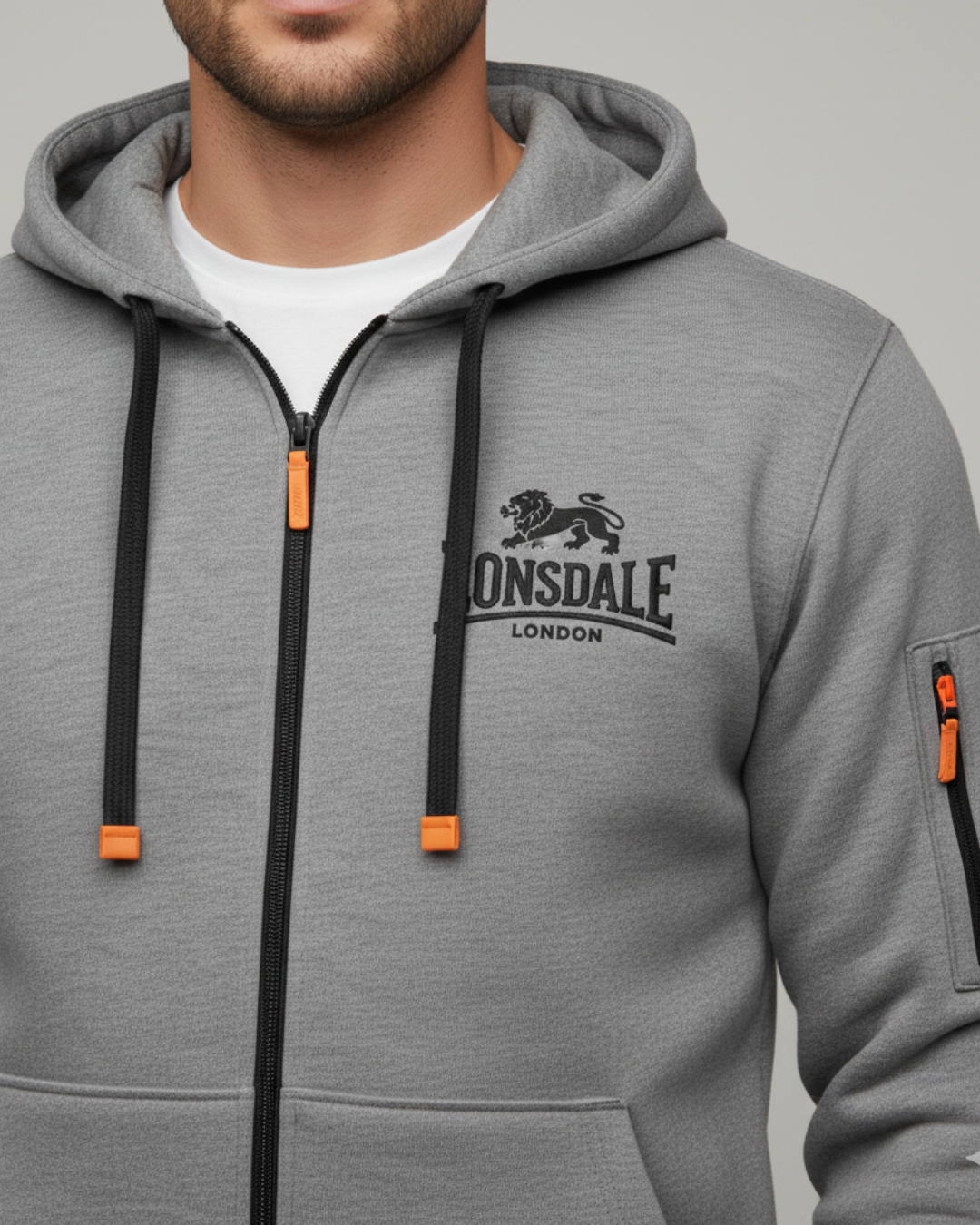 CHAQUETA WALKY CON CAPOTA PARA HOMBRE LONSDALE