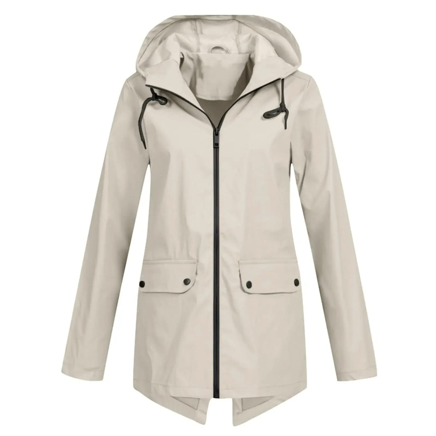 GABAN PARA DAMA IMPERMEABLE CON CAPOTA