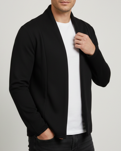 NOVEDOSO   BLAZER CORTO PARA HOMBRE EN ALGODON PREMIUM