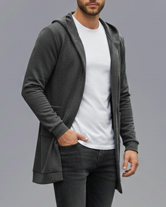 NUEVO CARDIGAN PREMIUM CON CAPOTA   ALGODON