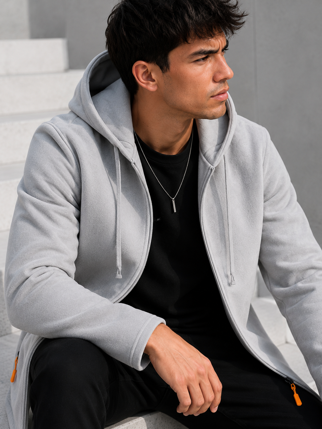 EXCLUSIVO  GABAN  PRAGA  EN ALGODON  PREMIUM  PARA HOMBRE