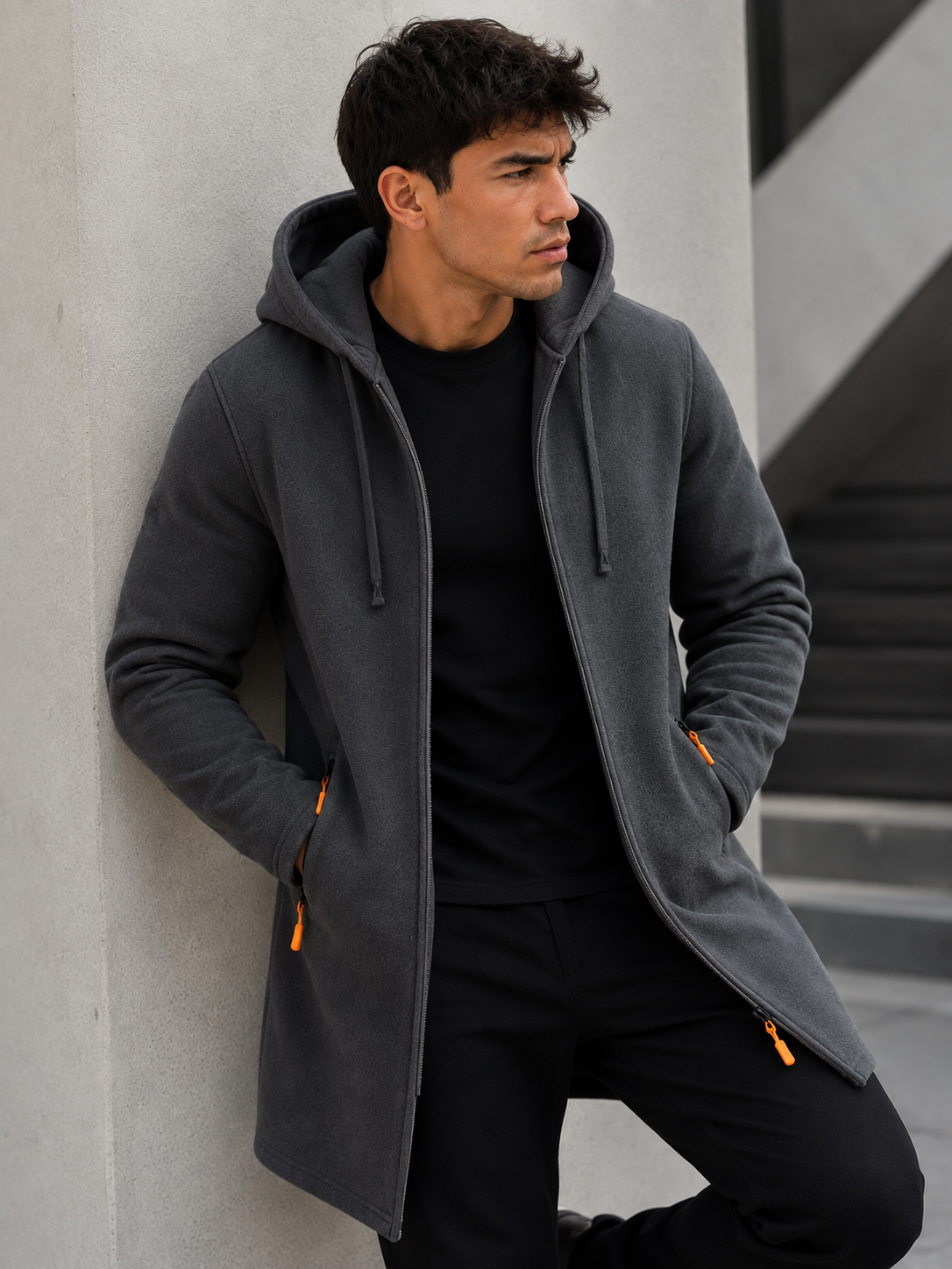 EXCLUSIVO  GABAN  PRAGA  EN ALGODON  PREMIUM  PARA HOMBRE