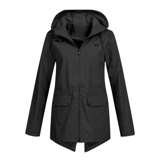 BONITO  GABAN PARA DAMA IMPERMEABLE CON CAPOTA