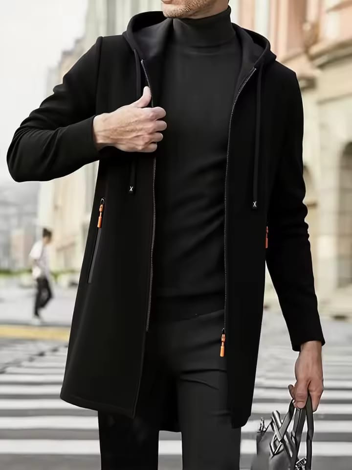 EXCLUSIVO GABAN  PRAGA  EN ALGODON PARA HOMBRE