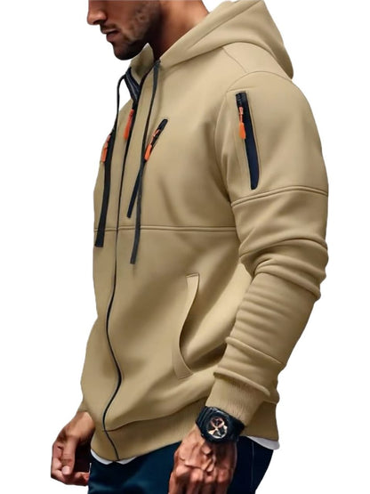 CHAQUETA RETRO MANGA LARGA PARA HOMBRE