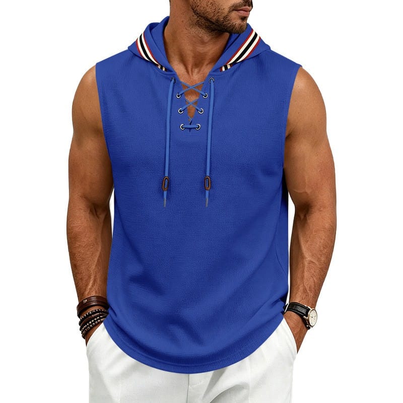 HOODIE SIN MANGAS PARA HOMBRE