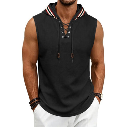 HOODIE SIN MANGAS PARA HOMBRE