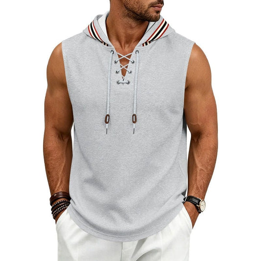 HOODIE SIN MANGAS PARA HOMBRE