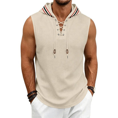 HOODIE SIN MANGAS PARA HOMBRE