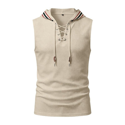 HOODIE SIN MANGAS PARA HOMBRE