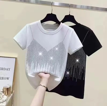 NUEVA CAMISETA ELEGANTE VERANO PARA DAMA