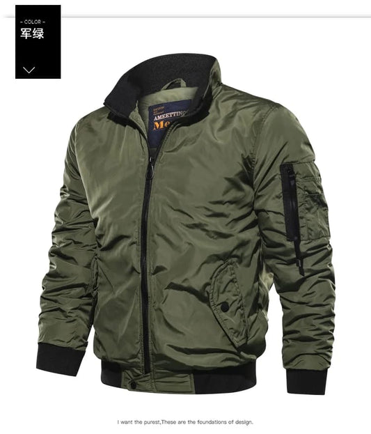 CHAQUETA TIPO PILOTO  PARA HOMBRE