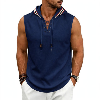 HOODIE  TOMMY  SIN MANGAS PARA HOMBRE